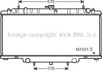 Ava Quality Cooling DN2394 - Radiatore, Raffreddamento motore www.autoricambit.com