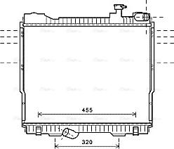 Ava Quality Cooling DN2348 - Radiatore, Raffreddamento motore www.autoricambit.com