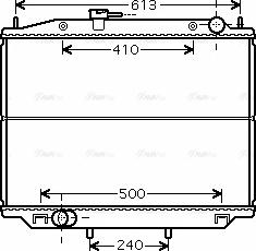 Ava Quality Cooling DN 2265 - Radiatore, Raffreddamento motore www.autoricambit.com