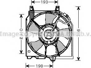 Ava Quality Cooling DN 7526 - Ventola, Raffreddamento motore www.autoricambit.com