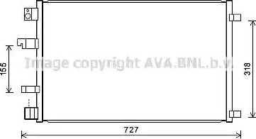 Ava Quality Cooling DNA5290 - Condensatore, Climatizzatore www.autoricambit.com