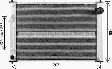 Ava Quality Cooling DNM478 - Gruppo raffreddamento www.autoricambit.com