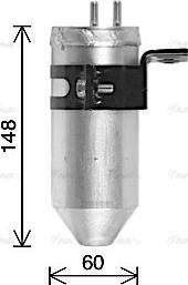 Ava Quality Cooling DWD436 - Essiccatore, Climatizzatore www.autoricambit.com