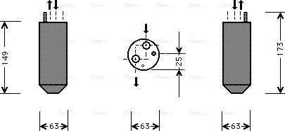 Ava Quality Cooling DW D029 - Essiccatore, Climatizzatore www.autoricambit.com