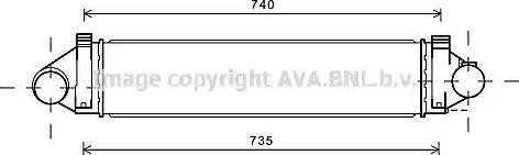 Ava Quality Cooling FD4494 - Intercooler www.autoricambit.com