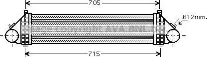 Ava Quality Cooling FD 4429 - Intercooler www.autoricambit.com