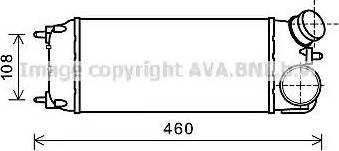 Ava Quality Cooling FD4476 - Intercooler www.autoricambit.com