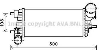 Ava Quality Cooling FD4471 - Intercooler www.autoricambit.com