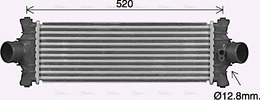 Ava Quality Cooling FD4677 - Intercooler www.autoricambit.com