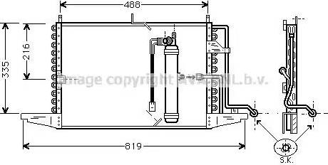 Ava Quality Cooling FD 5126 - Condensatore, Climatizzatore www.autoricambit.com