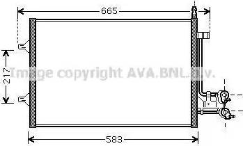 Ava Quality Cooling FD 5395 - Condensatore, Climatizzatore www.autoricambit.com