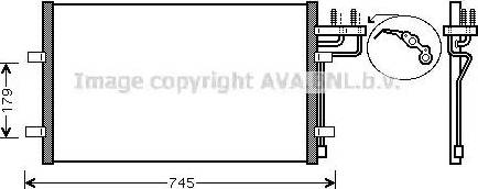 Ava Quality Cooling FD 5367 - Condensatore, Climatizzatore www.autoricambit.com