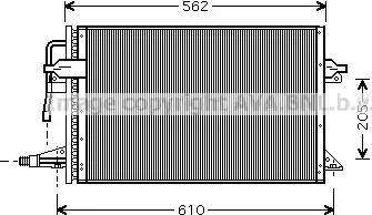 Ava Quality Cooling FD 5323 - Condensatore, Climatizzatore www.autoricambit.com