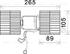 Ava Quality Cooling FD8569 - Ventilatore abitacolo www.autoricambit.com