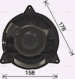 Ava Quality Cooling FD8653 - Ventilatore abitacolo www.autoricambit.com