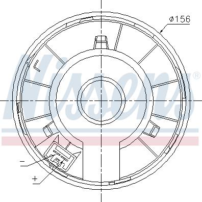 Ava Quality Cooling FD8726 - Ventilatore abitacolo www.autoricambit.com