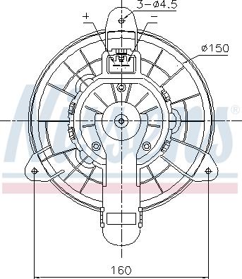 Ava Quality Cooling FD8727 - Ventilatore abitacolo www.autoricambit.com