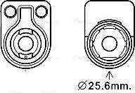 Ava Quality Cooling FD3624 - Radiatore olio, Olio motore www.autoricambit.com