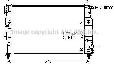 Ava Quality Cooling FD 2197 - Radiatore, Raffreddamento motore www.autoricambit.com