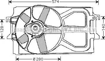 Ava Quality Cooling FD 7517 - Ventola, Raffreddamento motore www.autoricambit.com