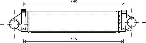 Ava Quality Cooling FDA4494 - Intercooler www.autoricambit.com