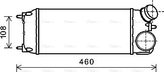 Ava Quality Cooling FDA4476 - Intercooler www.autoricambit.com