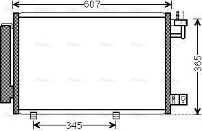 Ava Quality Cooling FDA5439D - Condensatore, Climatizzatore www.autoricambit.com