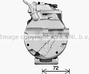 Ava Quality Cooling FDK692 - Compressore, Climatizzatore www.autoricambit.com