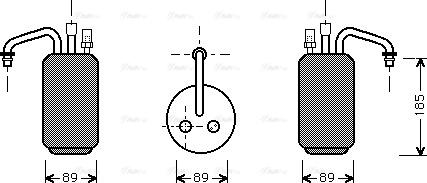 Ava Quality Cooling FD D017 - Essiccatore, Climatizzatore www.autoricambit.com