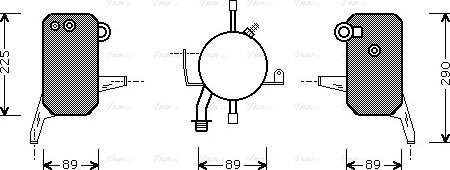 Ava Quality Cooling FD D119 - Essiccatore, Climatizzatore www.autoricambit.com