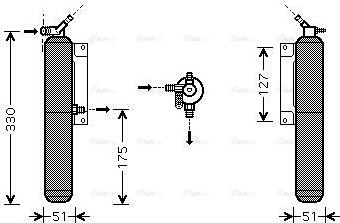 Ava Quality Cooling FD D390 - Essiccatore, Climatizzatore www.autoricambit.com