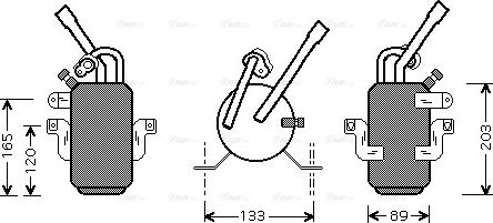 Ava Quality Cooling FD D311 - Essiccatore, Climatizzatore www.autoricambit.com