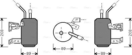 Ava Quality Cooling FD D312 - Essiccatore, Climatizzatore www.autoricambit.com