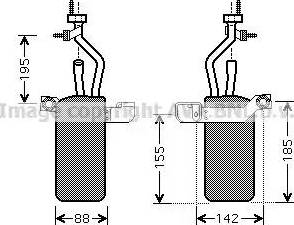 Ava Quality Cooling FD D389 - Essiccatore, Climatizzatore www.autoricambit.com