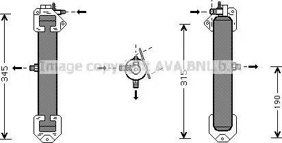 Ava Quality Cooling FD D383 - Essiccatore, Climatizzatore www.autoricambit.com