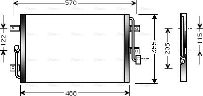 Ava Quality Cooling FT 5245 - Condensatore, Climatizzatore www.autoricambit.com