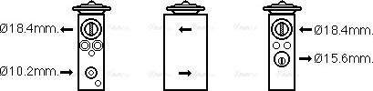 Ava Quality Cooling FT1405 - Valvola ad espansione, Climatizzatore www.autoricambit.com