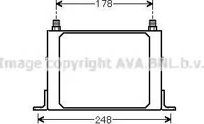 Ava Quality Cooling FT 3117 - Radiatore olio, Olio motore www.autoricambit.com