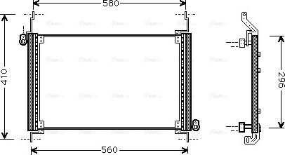 Ava Quality Cooling FTA5127 - Condensatore, Climatizzatore www.autoricambit.com