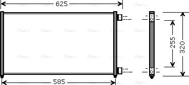 Ava Quality Cooling FTA5256 - Condensatore, Climatizzatore www.autoricambit.com