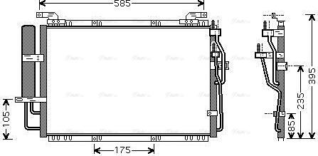 Ava Quality Cooling HY5091D - Condensatore, Climatizzatore www.autoricambit.com