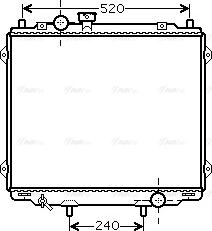 Ava Quality Cooling HY 2145 - Radiatore, Raffreddamento motore www.autoricambit.com