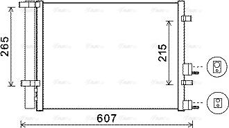 Ava Quality Cooling HYA5244D - Condensatore, Climatizzatore www.autoricambit.com