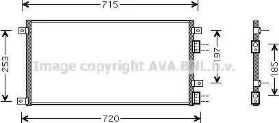 Ava Quality Cooling IV 5058 - Condensatore, Climatizzatore www.autoricambit.com