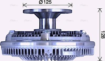 Ava Quality Cooling IVC102 - Giunto di collegamento, Ventilatore radiatore www.autoricambit.com