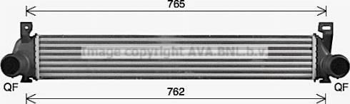 Ava Quality Cooling JE4082 - Intercooler www.autoricambit.com