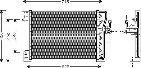 Ava Quality Cooling JE 5005 - Condensatore, Climatizzatore www.autoricambit.com