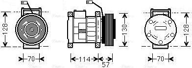 Ava Quality Cooling JEAK034 - Compressore, Climatizzatore www.autoricambit.com