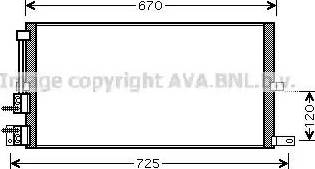 Ava Quality Cooling JR 5043 - Condensatore, Climatizzatore www.autoricambit.com