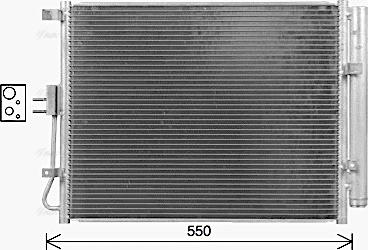 Ava Quality Cooling KA5316D - Condensatore, Climatizzatore www.autoricambit.com